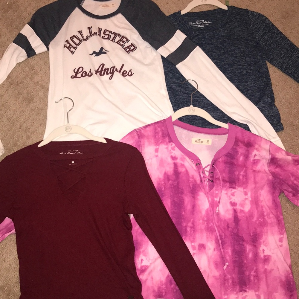 ✰ hollister shirt bundle ✰